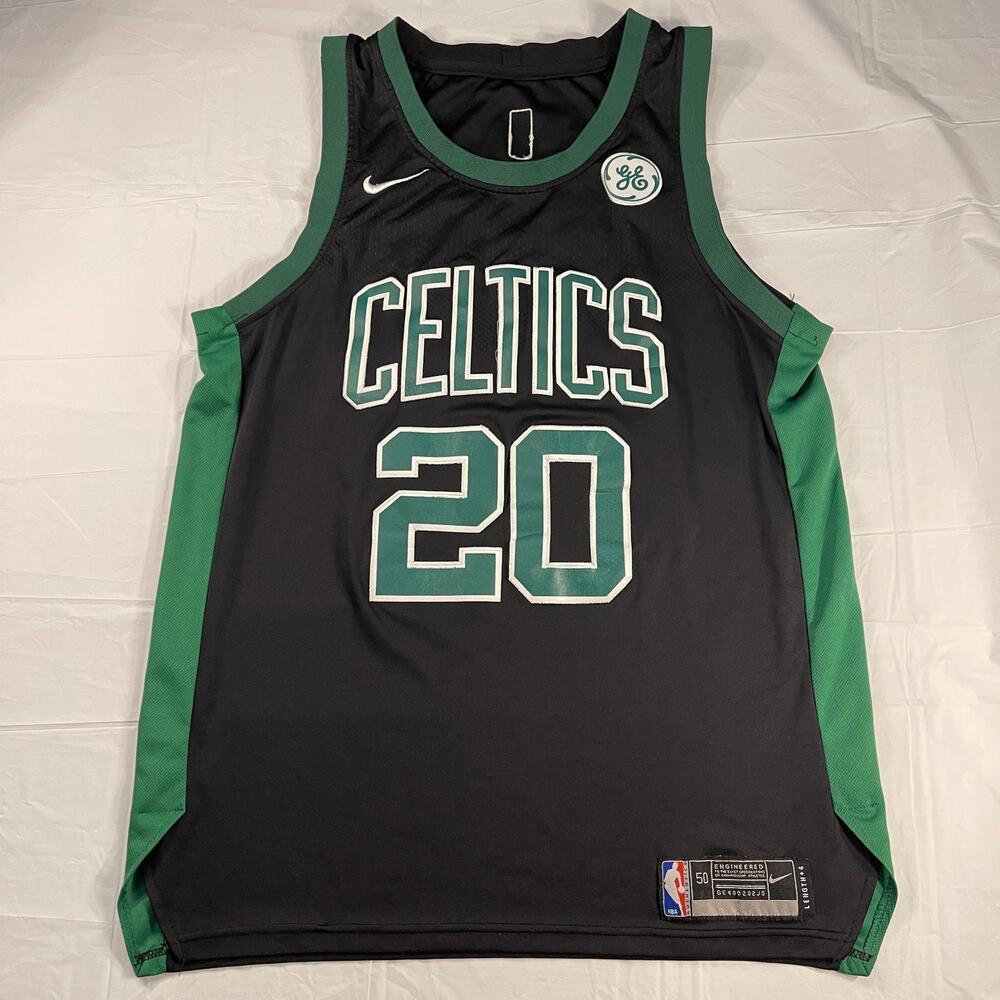 Boston Celtics #20 Gordon Hayward Nike Black City Edition Jersey Size 50